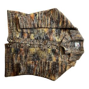 Multicolor Knit Cardigan